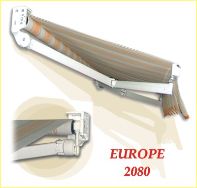 Maßanfertigung EUROPE® 2080 - Die leichte Gelenkarmmarkise - Großbild